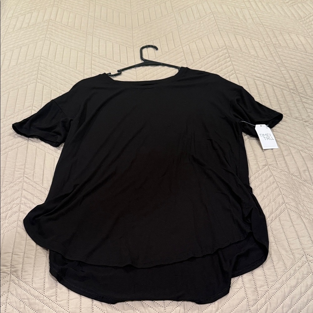 Classic Black Short Sleeve Women's Tee